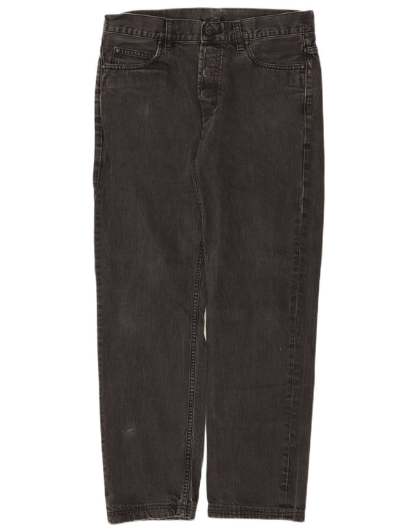 Jeans dritti da uomo Carhartt W31 L28 cotone grigio