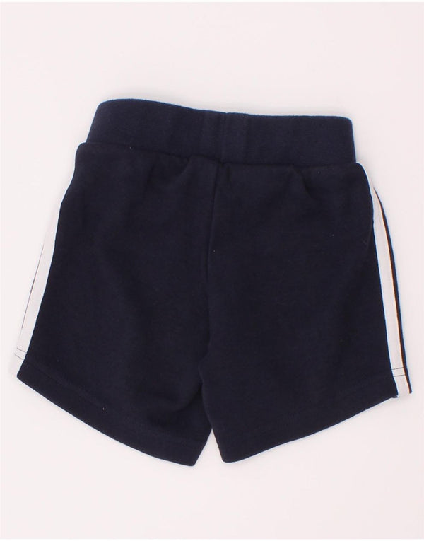 Pantaloncini sportivi Adidas da bambino 9-12 mesi in cotone blu navy