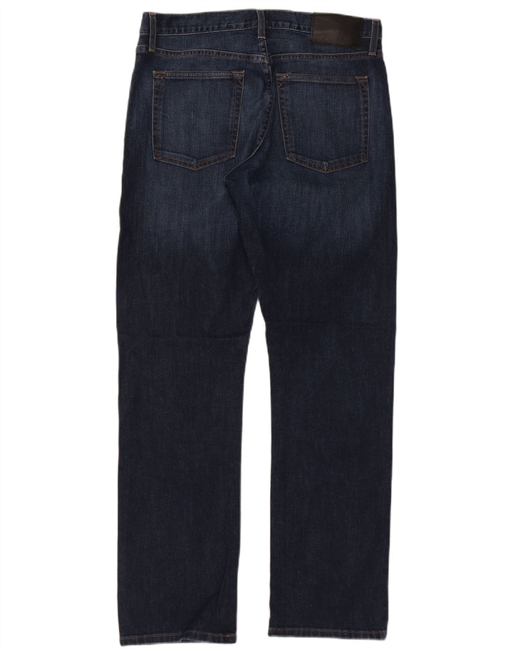 Eddie Bauer Mens Straight Jeans W34 L32 Blue Cotton