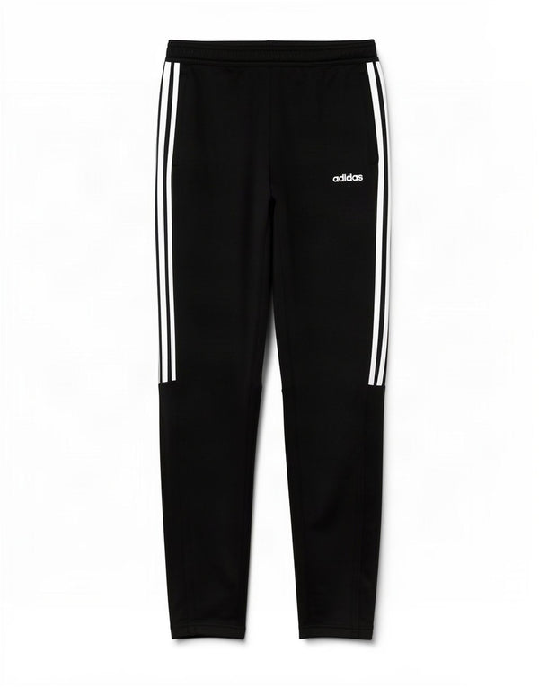 Adidas Boys Climalite Tracksuit Trousers 13-14 Years Black Polyester