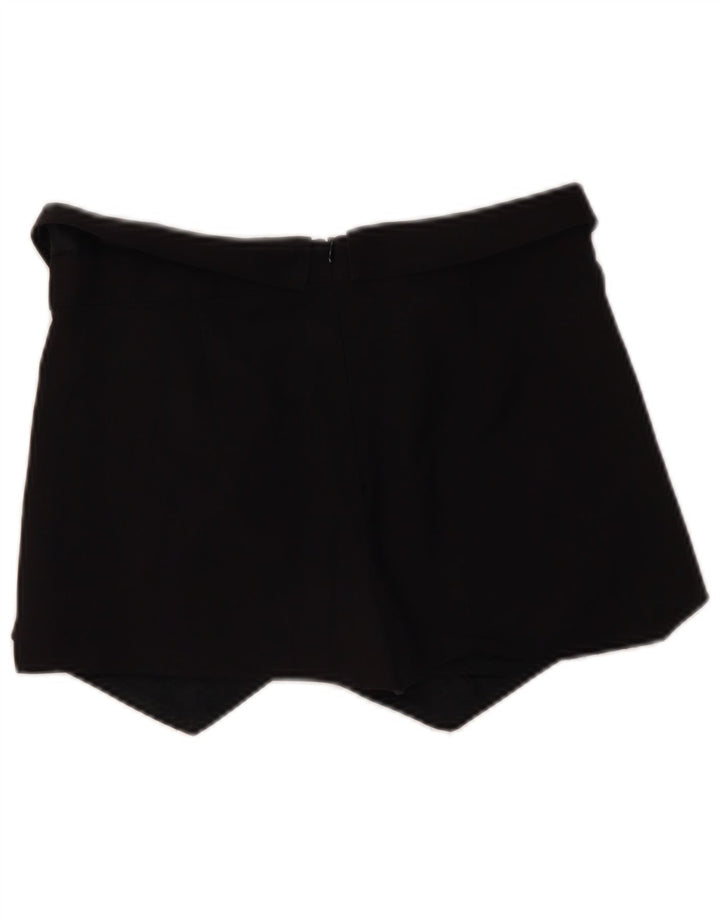 Gonna corta da donna ZARA UK 8 piccola acetato nero
