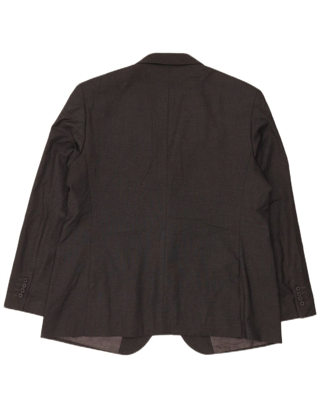 Marks & Spencer Herre 2-knaps blazerjakke UK 46 3XL Grå Polyester
