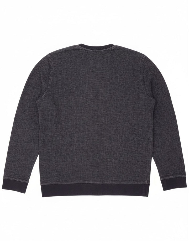 Calvin Klein Jeans Felpa grafica da uomo Maglione medio blu navy