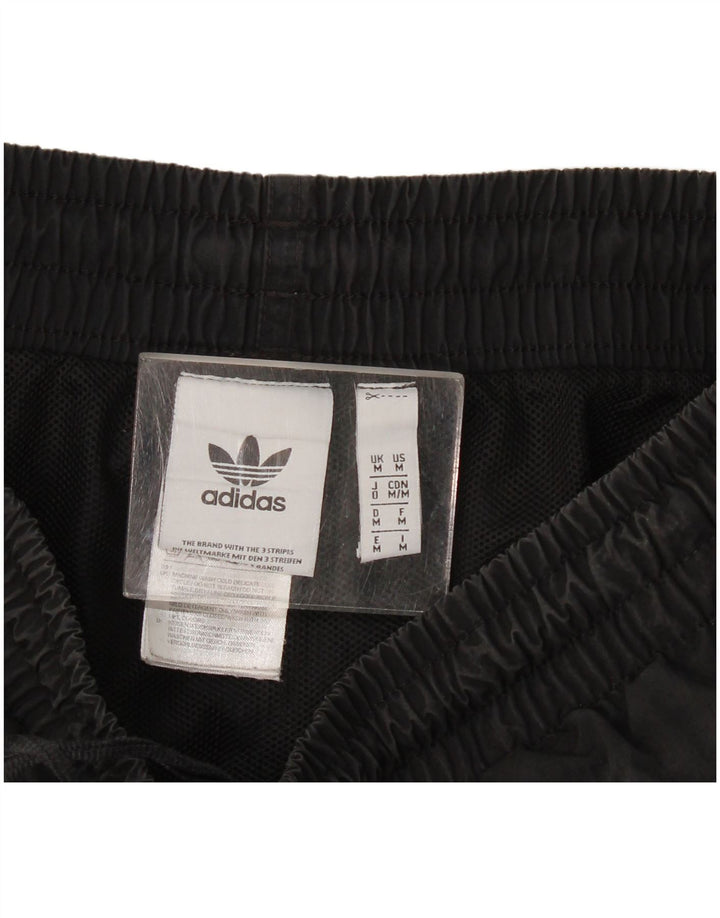 Męskie spodenki sportowe Adidas, średni czarny poliester