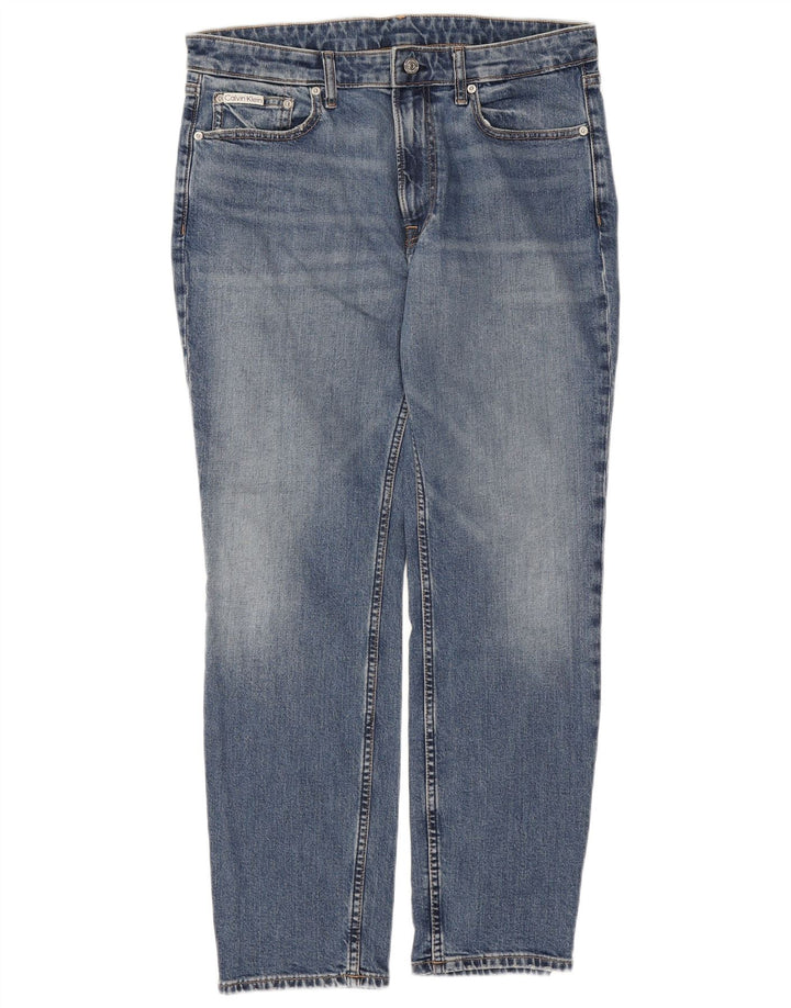 Calvin Klein Mens Slim Jeans W33 L30 Blue