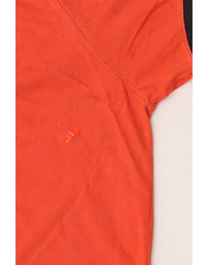 LE SHARK Mens T-Shirt Top 2XL Orange Cotton Vintage Le Shark and Second-Hand Le Shark from Messina Hembry 