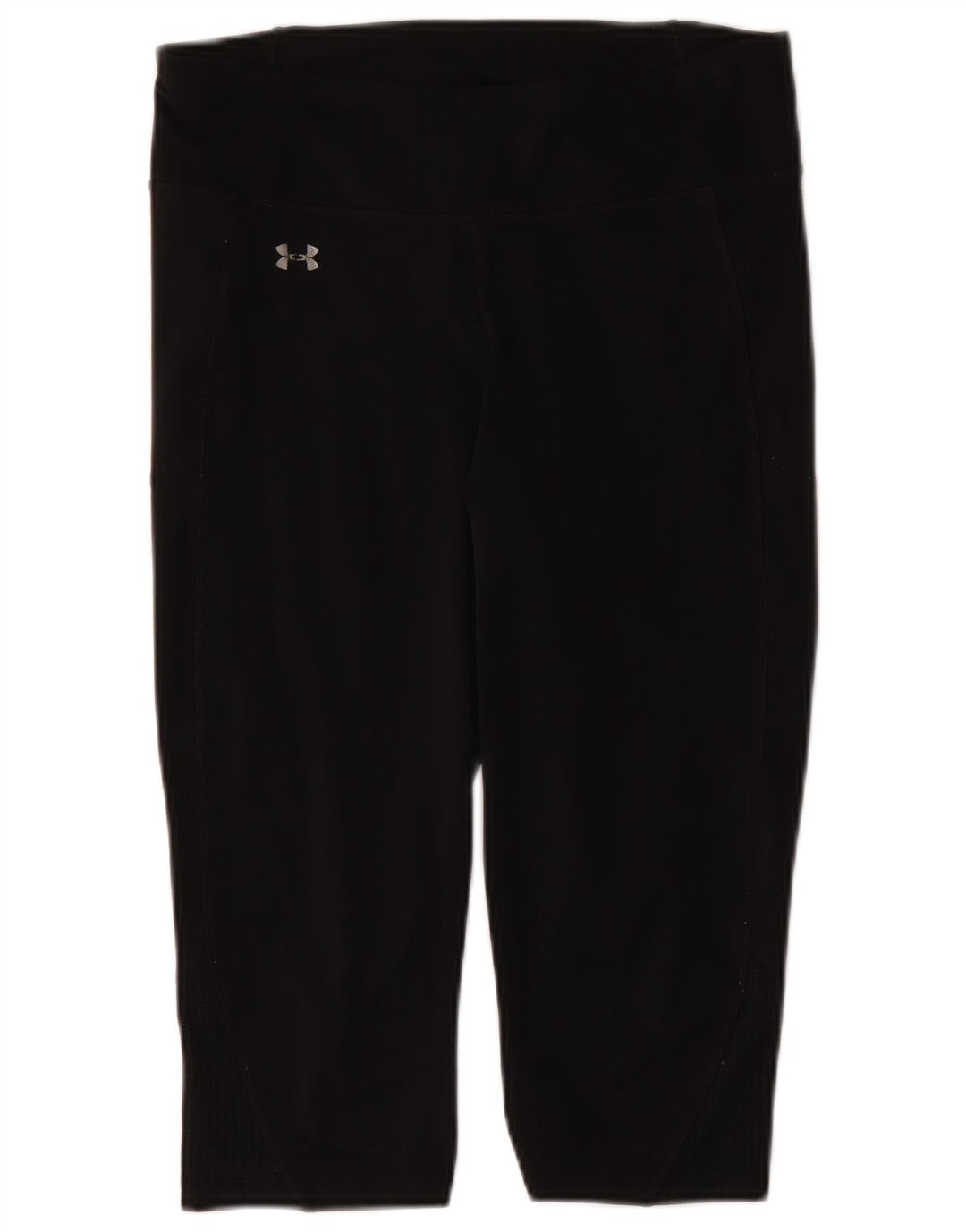 Leggings Capri grafici da donna Under Armour UK 14 grande poliestere nero