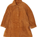 Soprabito oversize da donna Forester IT 48 XL in pelle marrone