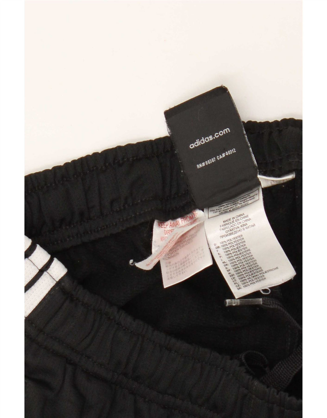 Adidas Boys Sport Shorts 13-14 Years  Black Polyester