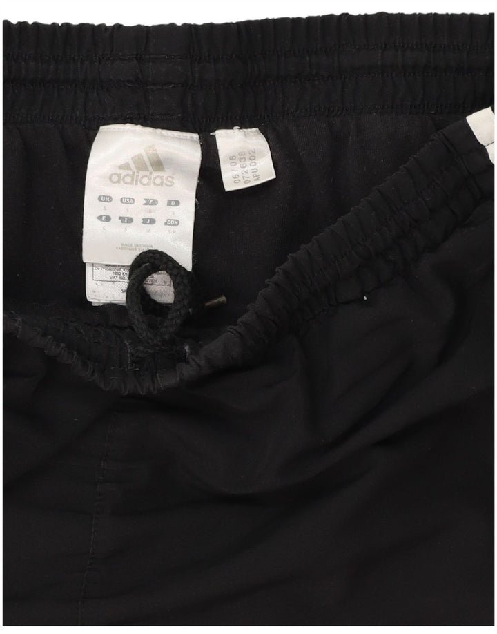 Adidas Womens Tracksuit Trousers UK 10 Small  Black Polyester