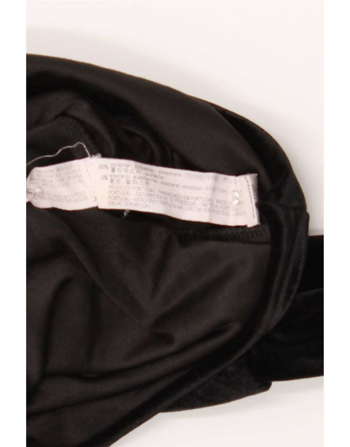 Γυναικείο μακρυμάνικο φόρεμα Zara Shift UK 16 Large μαύρο πολυεστέρα