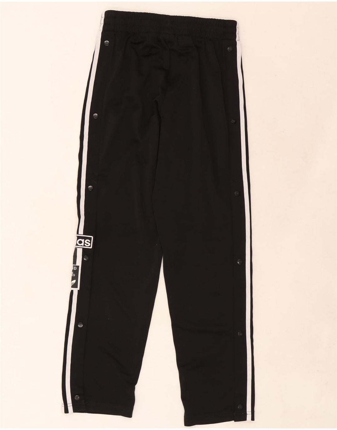 Adidas drenge grafiske træningsdragt bukser 14-15 år sort polyester