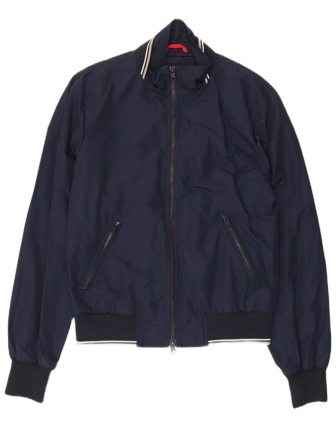 Bomber pentru bărbați FAY UK 36 mic Bumbac bleumarin
