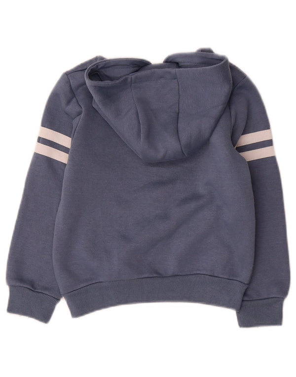 Ellesse Boys Grafisk Hoodie Jumper 5-6 år Blå Colourblock Bomuld