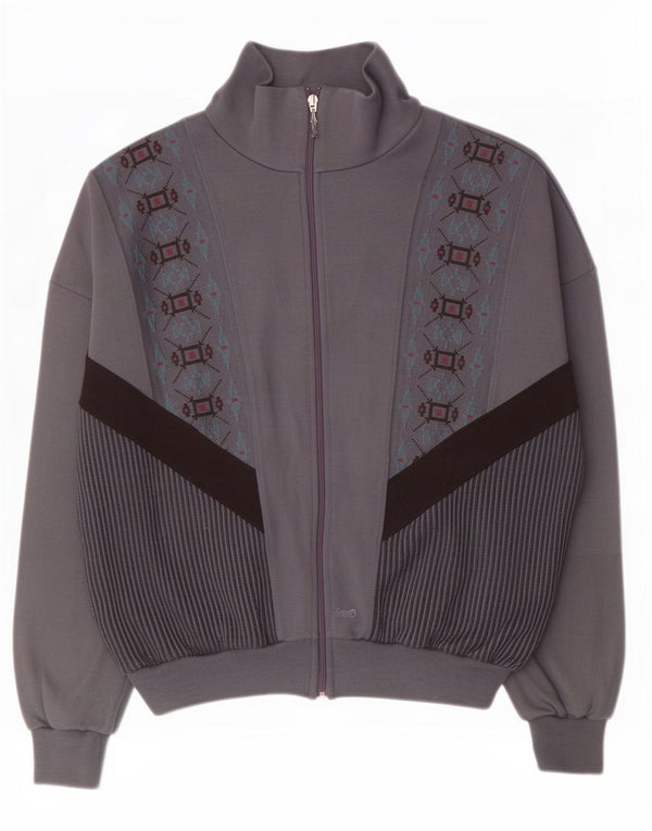 Rodeo Pull Cardigan Homme 2XL Gris Fair Isle Acrylique
