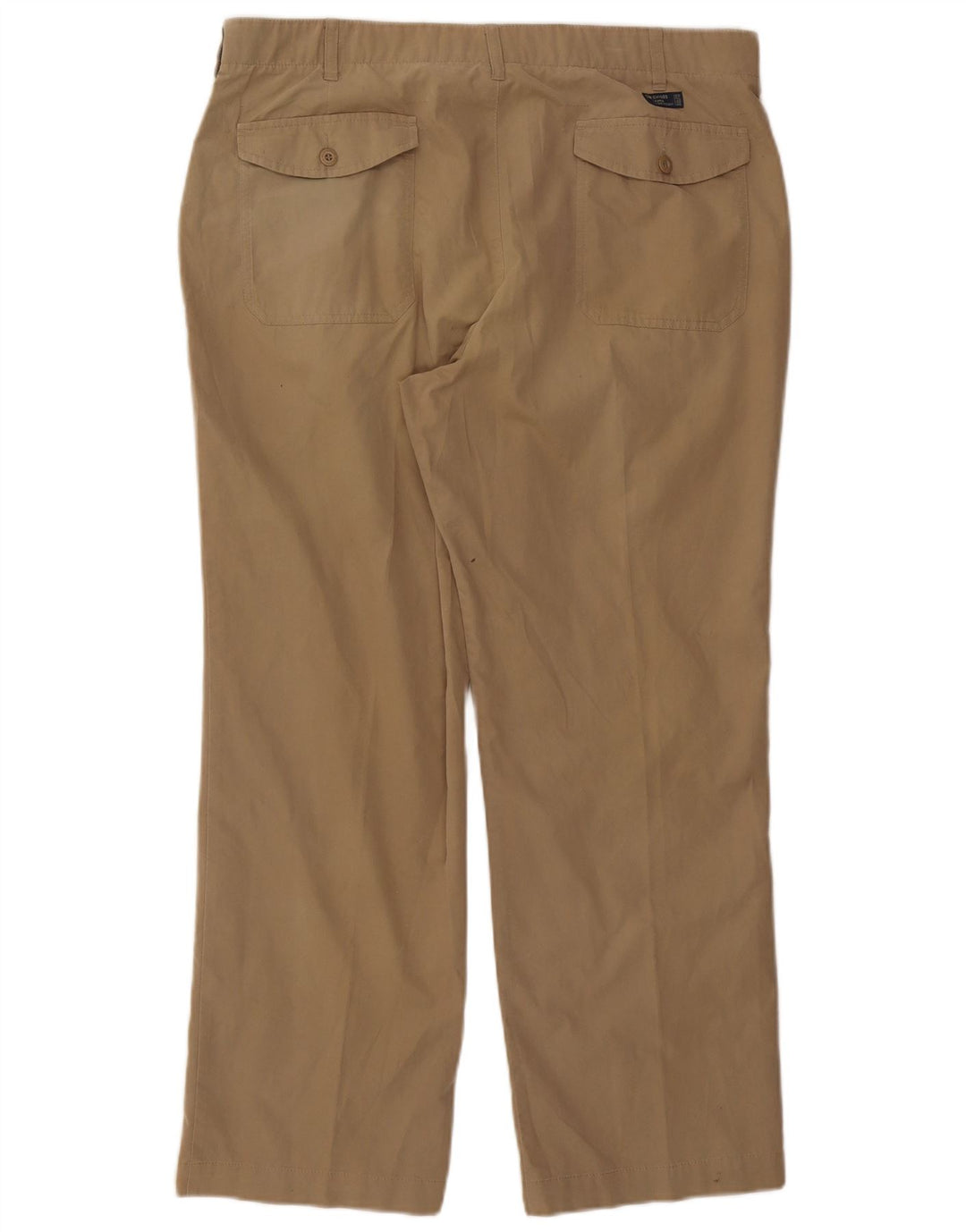 Marks & Spencer Mens Blue Harbour Bootcut Chino Trousers W38 L29 Beige