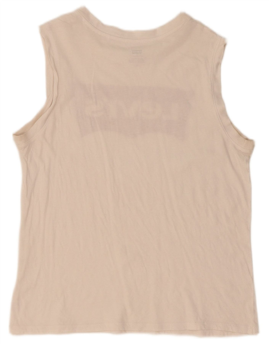 Canotta grafica da donna Levi's UK 14 medio bianco sporco