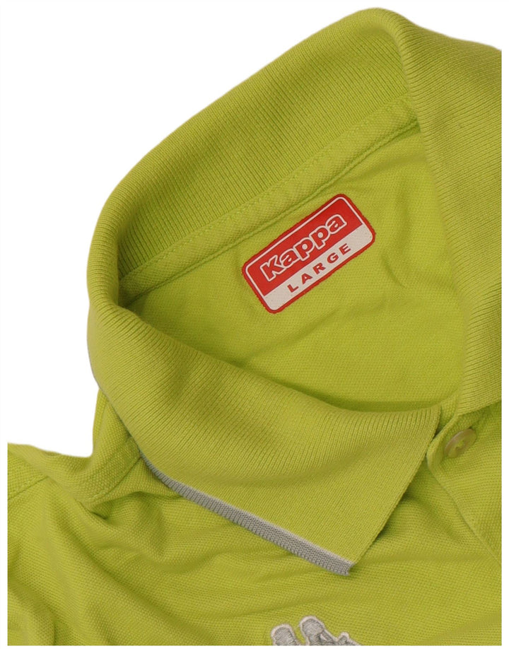 Kappa Mens Polo Shirt Large Green