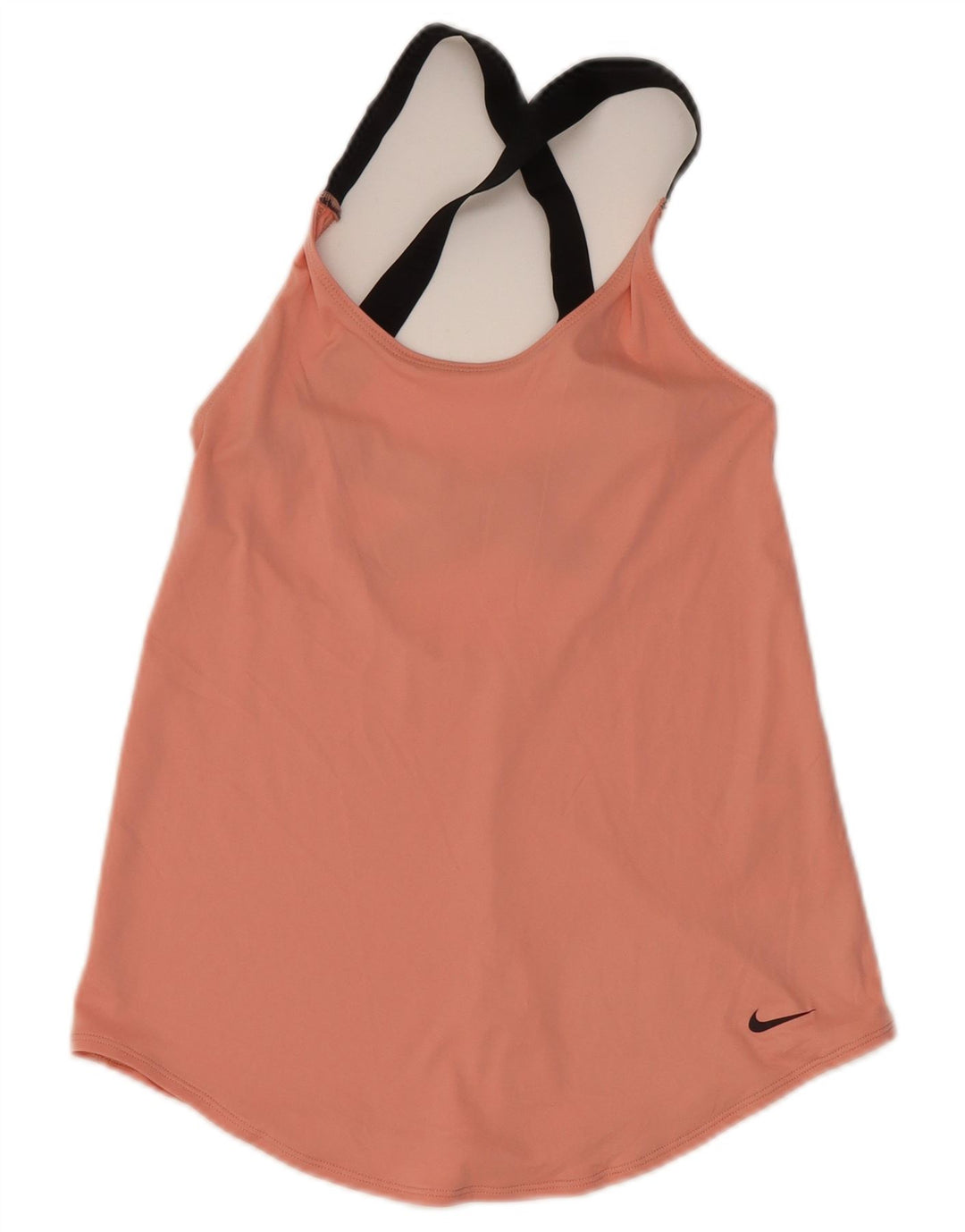 Nike Womens Dri Fit Vest Top UK 4 XS Pink Polyester