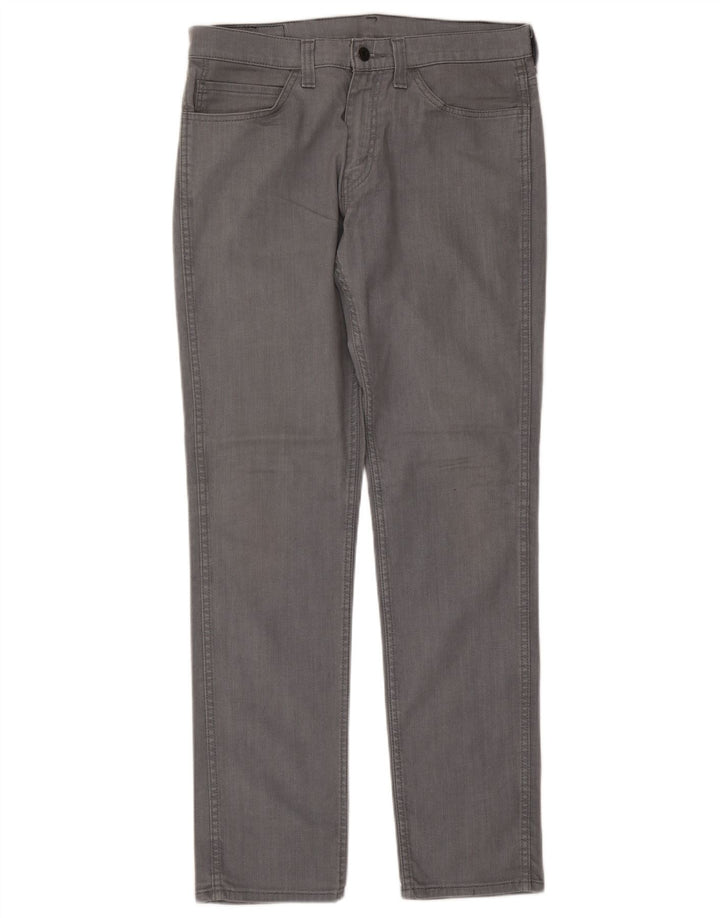 Levi's Masculino 511 Slim Jeans W34 L34 Cinza Algodão