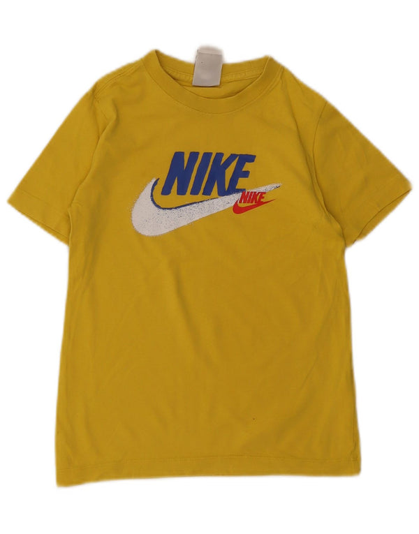 Nike Camiseta gráfica para niños 8-9 años Small Amarillo Algodón