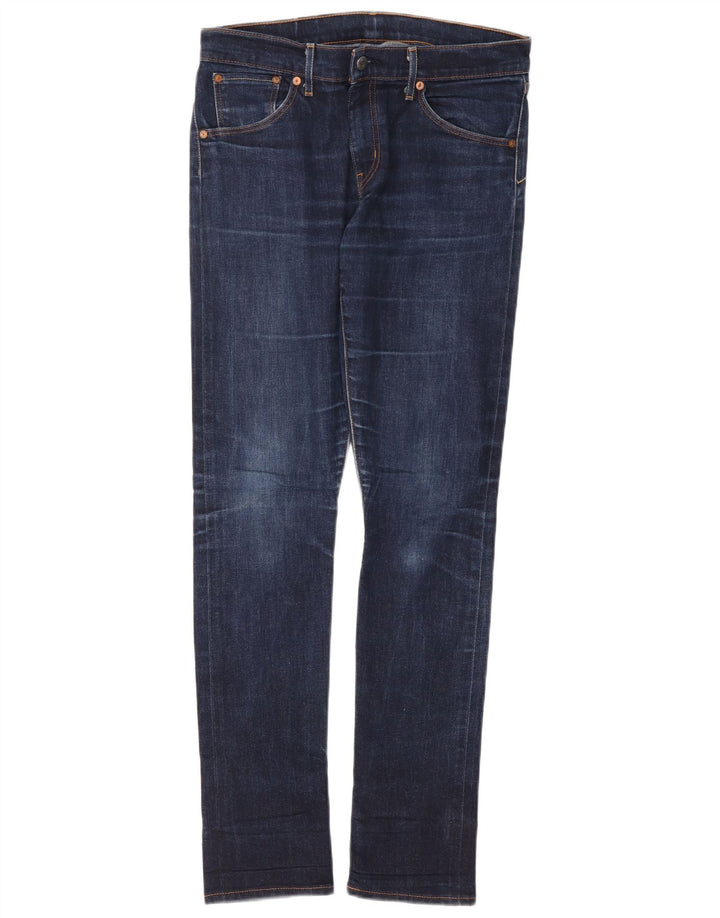 LEVI'S Slim Jeans til kvinder W30 L32 Marineblå bomuld
