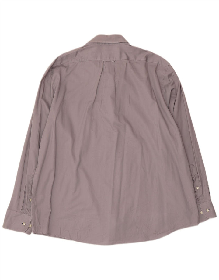 Camicia da uomo Izod taglia 17 1/2 XL cotone grigio
