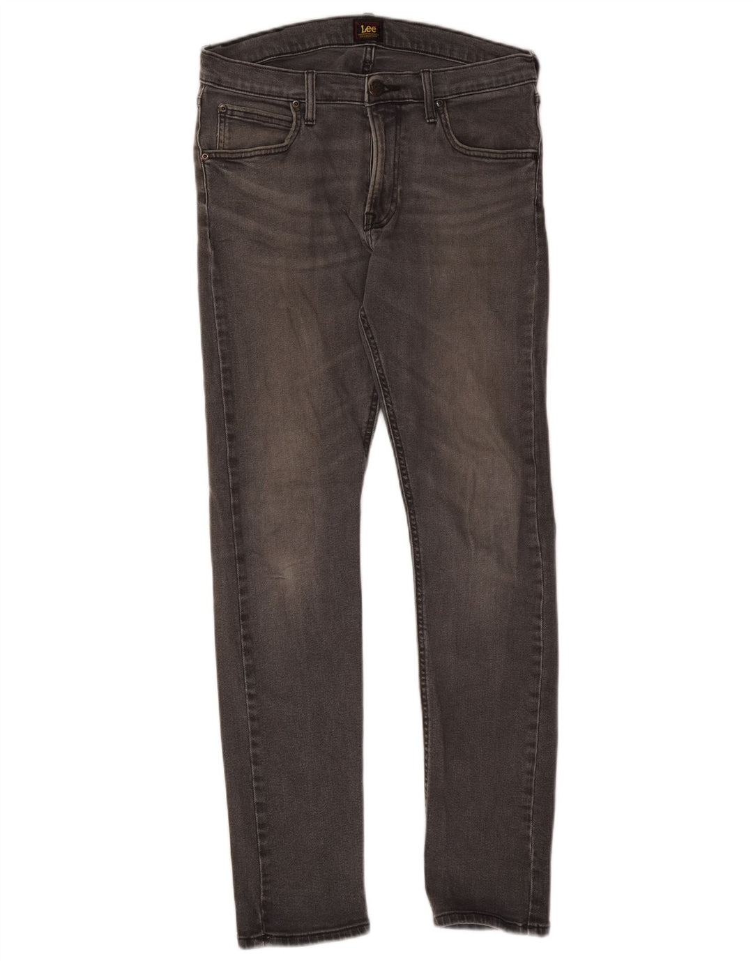 Lee Mens Luke Slim Jeans W30 L32 Grey Cotton