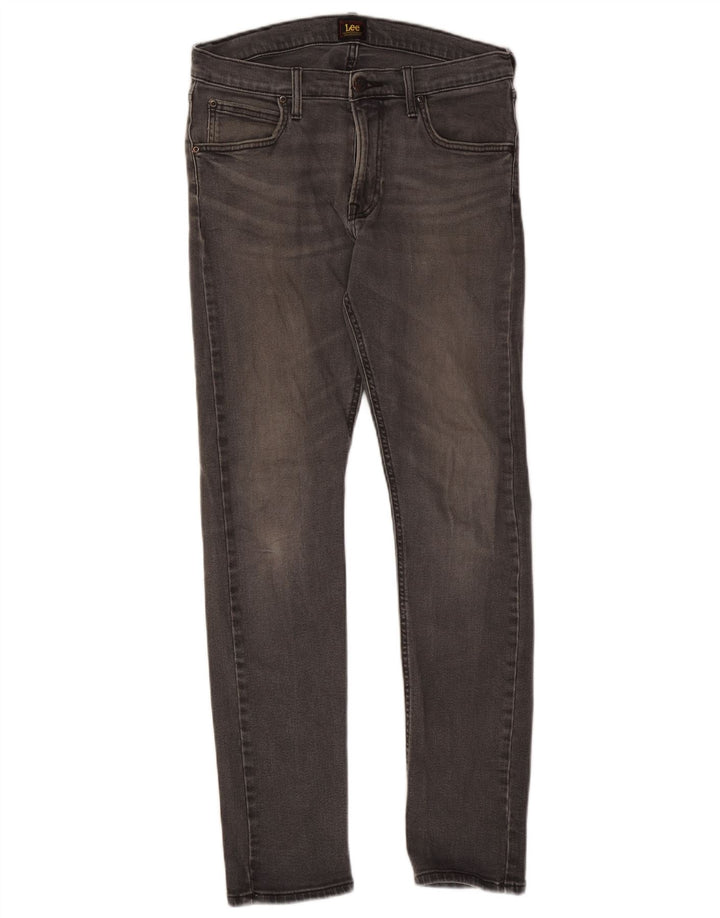Lee Mens Luke Slim Jeans W30 L32 Grey Cotton
