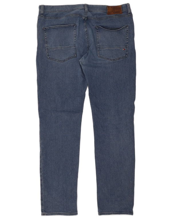 Tommy Hilfiger Mens Denton Straight Jeans W36 L32 Blue Cotton