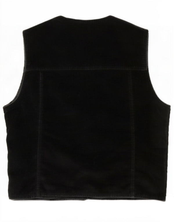 Gilet da uomo in velluto a coste Brugi UK 42 XL nero