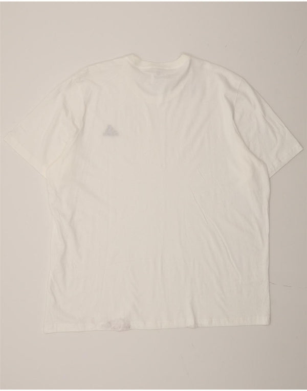 T-shirt da uomo Adidas Top 2XL cotone bianco