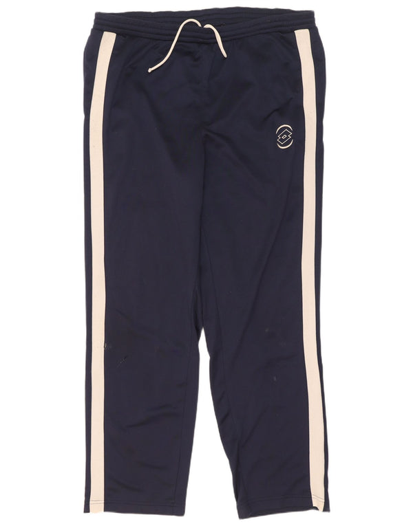 Ανδρική φόρμα Lotto Παντελόνι UK 42/44 XL Navy Blue Colorblock Πολυεστέρας