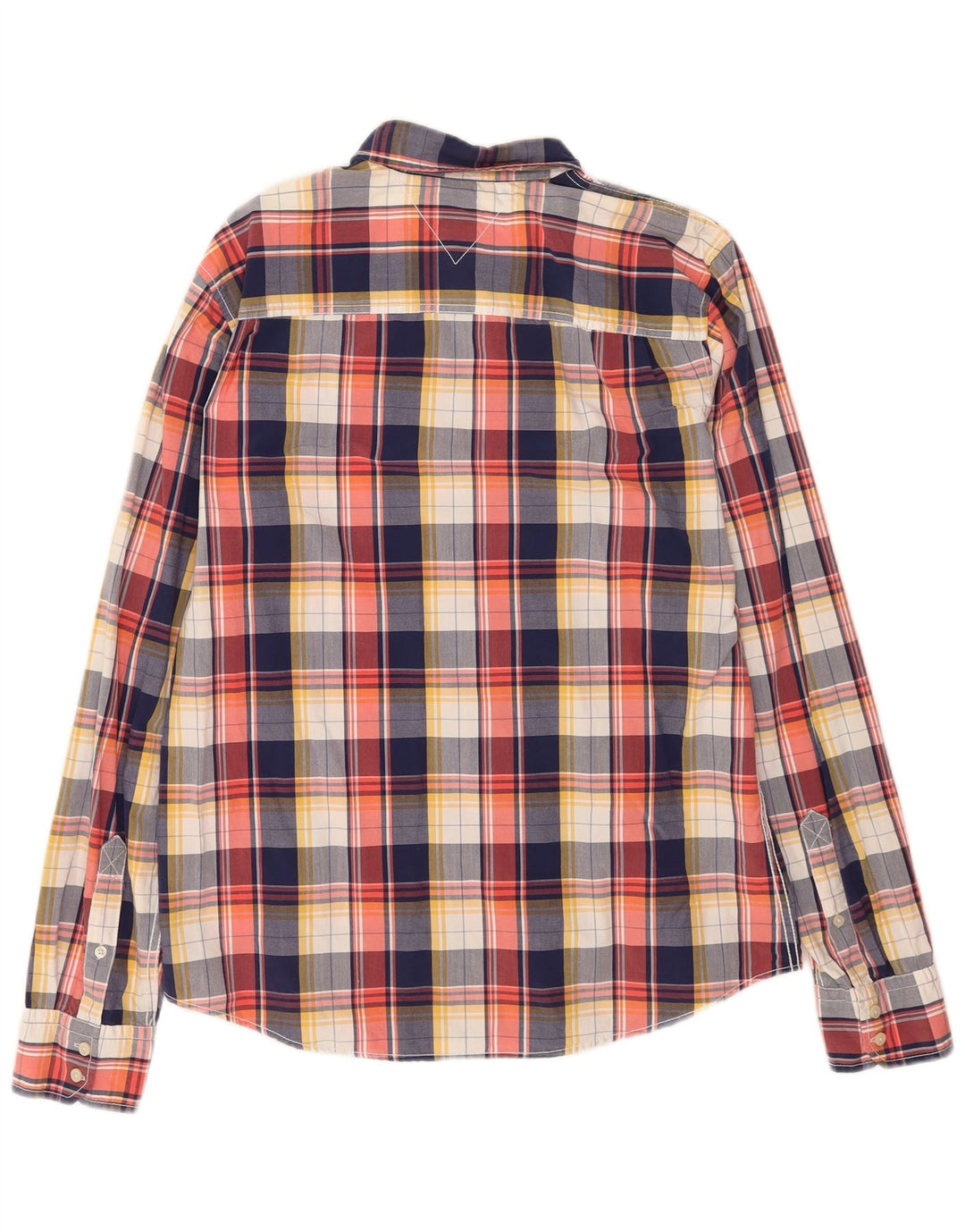 Camicia da uomo Tommy Hilfiger XL in cotone a quadri multicolore