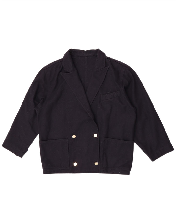 Penny Black Dame Oversized Blazer Jacket UK 10 Small Navy Blue