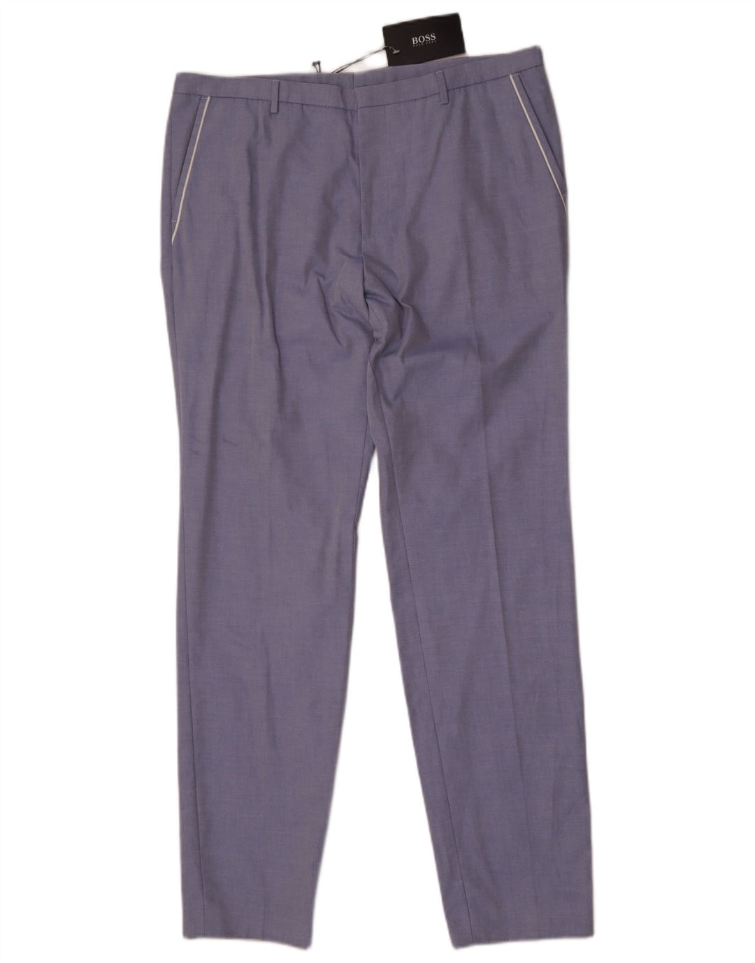 Hugo Boss Mens Slim Chino Trousers W34 L33 Blue