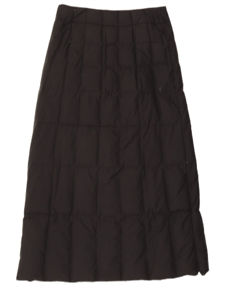 Post Card Womens Padded Maxi Skirt UK 10 Small W30 Black Polyamide