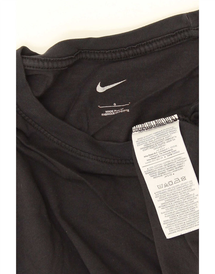 Nike Mens T-Shirt Top Large Black Cotton
