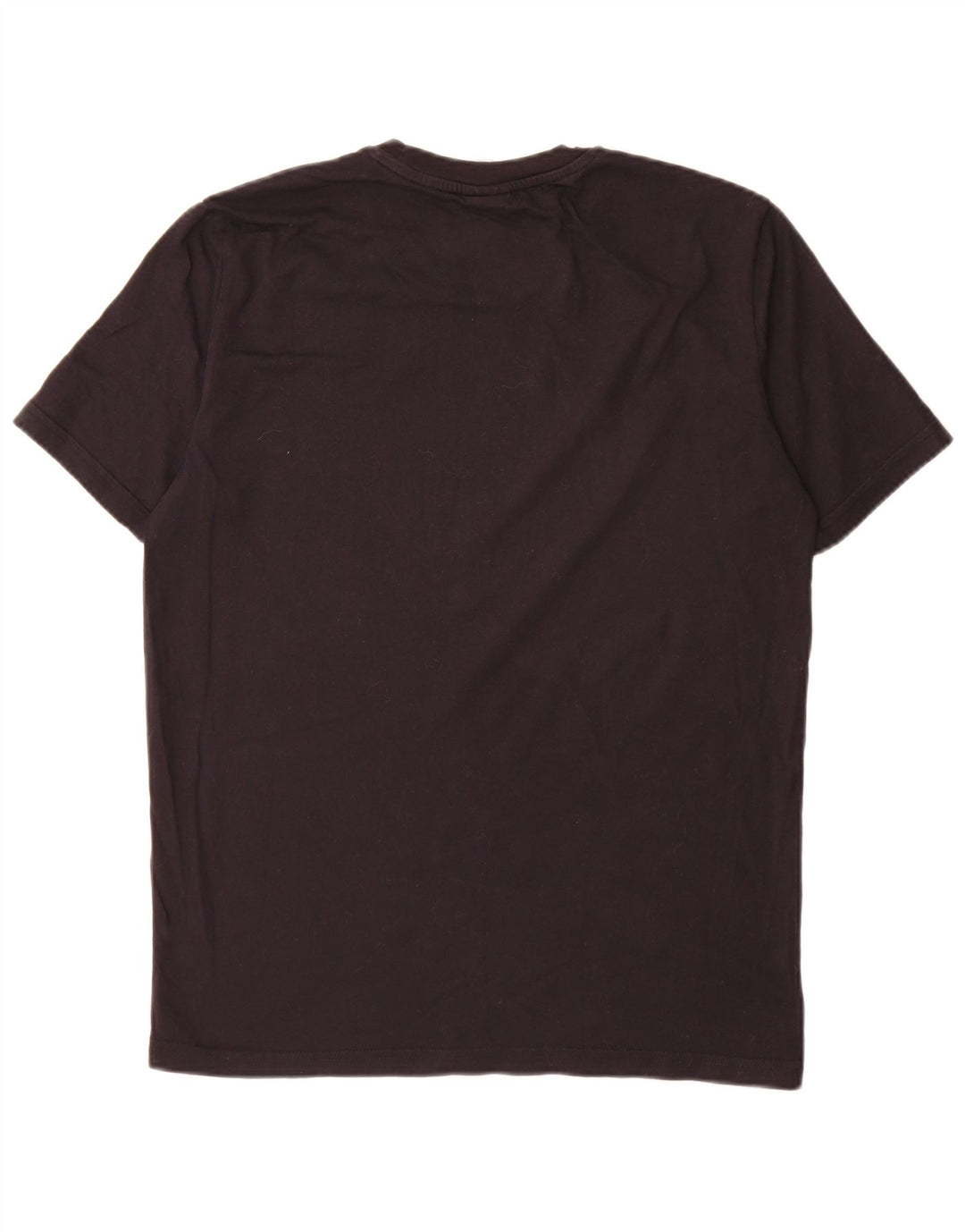 Champion Mens Graphic T-Shirt Top Small Black Cotton