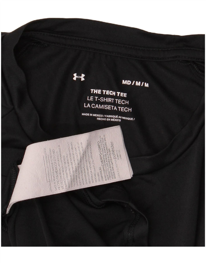 Camiseta Under Armour Hombre Top Medium Negro Poliéster