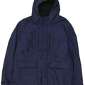 CALVIN KLEIN Veste coupe-vent à capuche pour homme IT 56 3XL Bleu marine Polyester