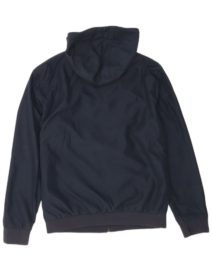 Jack & Jones Herren-Bomberjacke mit Kapuze, UK 40, Größe L, Marineblau, Polyester