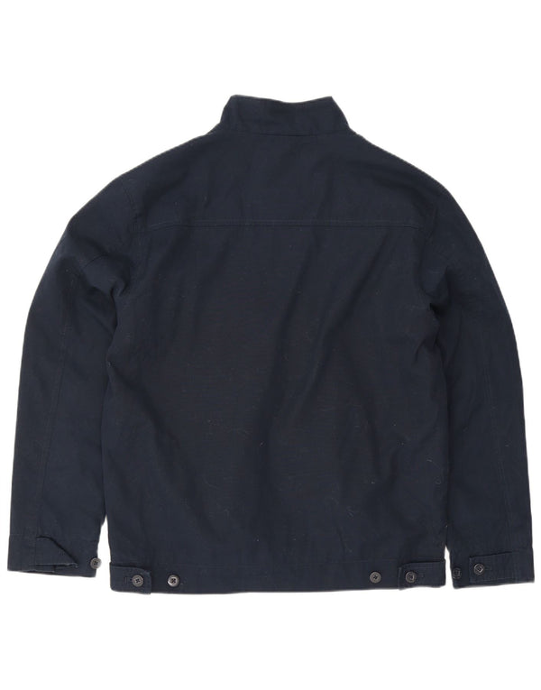 Ben Sherman Herren Bomberjacke UK 38 Medium Marineblau Baumwolle