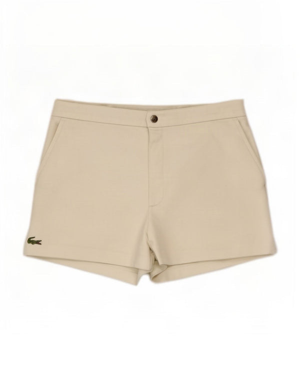 Lacoste Herreshorts Størrelse 4 Medium W30 Hvid Polyester