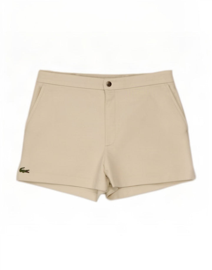 Lacoste Herreshorts Størrelse 4 Medium W30 Hvid Polyester