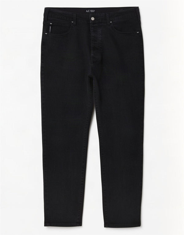 Armani Jeans Hombre Recto W38 L31 Azul Marino