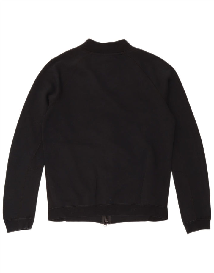Nike Mens Tracksuit Top Jacket Small Black Cotton