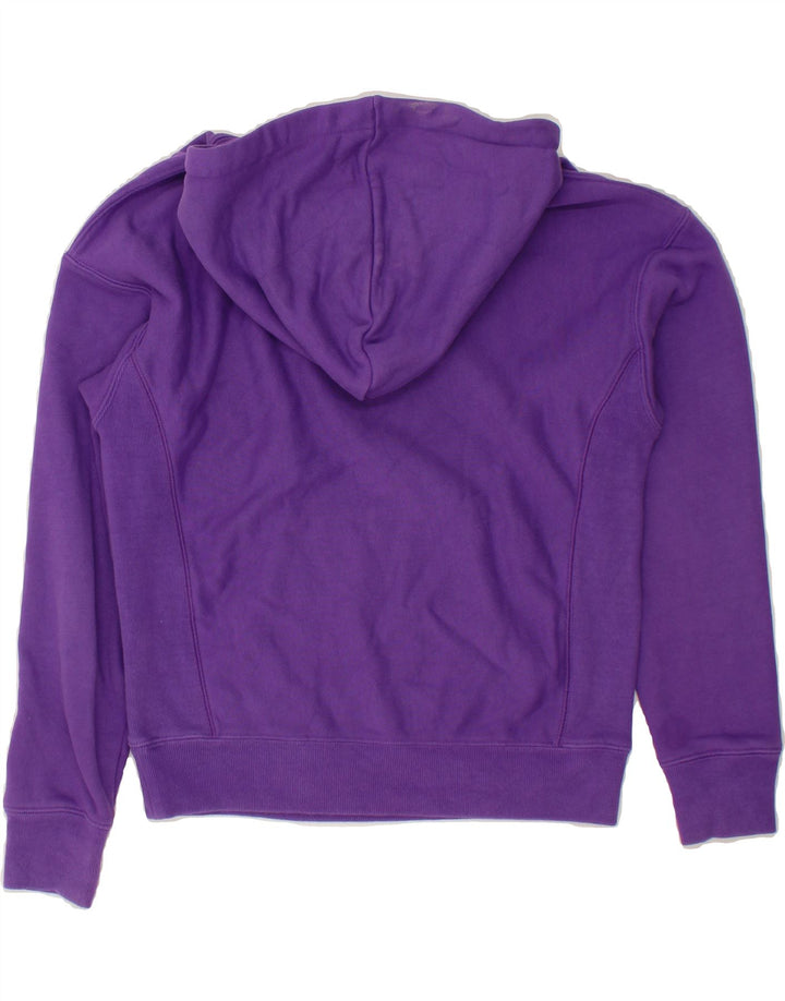 CHAMPION Womens Hoodie Jumper UK 6 XS Purple Cotton Vintage Champion and Second-Hand Champion from Messina Hembry 
