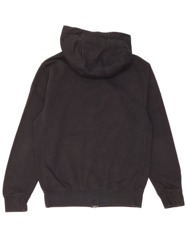 Nike Herren-Kapuzenpullover mit Reißverschluss, XS, schwarze Baumwolle