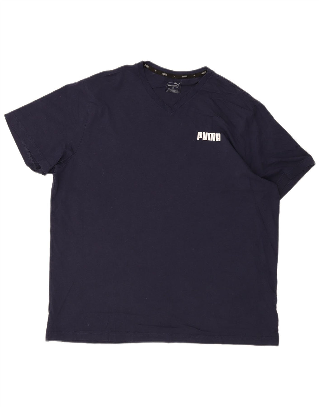 PUMA T-shirt top til mænd 2XL marineblå